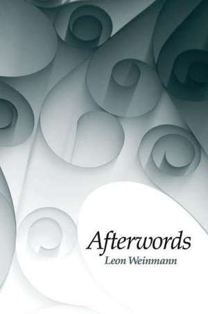 Afterwords: Selected Poems