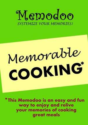 Memodoo Memorable Cooking de Memodoo