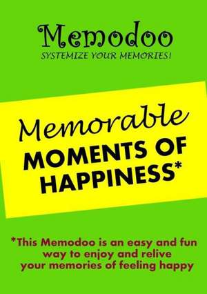 Memodoo Memorable Moments of Happiness de Memodoo