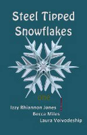 Steel Tipped Snowflakes 1 de Izzi Rhiannon Jones