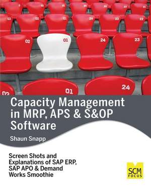 Capacity Management in MRP, APS & S&op Software de Shaun Snapp