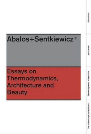 Essays on Thermodynamics.: Architecture and Beauty de Inaki Abalos