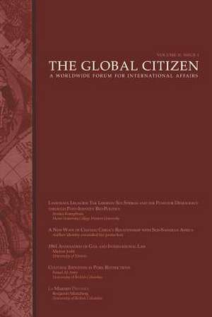 The Global Citizen: Issue 1