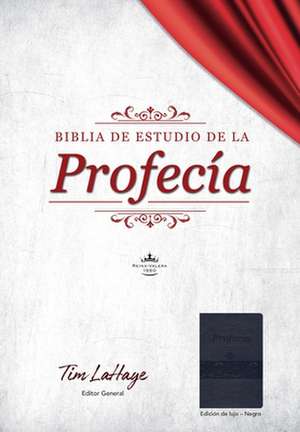 Rvr 1960 Biblia de la Profecía Color Negro Iimitación Piel / Prophecy Study Bib Le Black Imitation Leather de Tim Lahaye