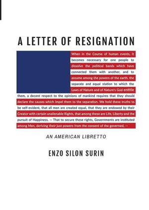 A Letter of Resignation de Enzo Silon Surin