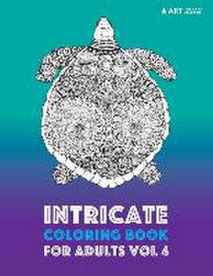 Intricate Coloring Book For Adults Vol 4 de Art Therapy Coloring