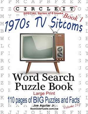 Circle It, 1970s Sitcoms Facts, Book 1, Word Search, Puzzle Book de Lowry Global Media Llc