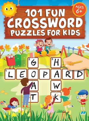 101 Fun Crossword Puzzles for Kids de Jennifer L Trace