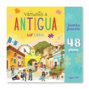 Vámonos: Antigua Jumbo Puzzle 48 Piece de Ana Godinez