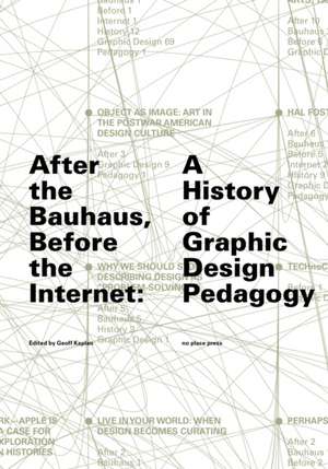 After the Bauhaus, Before the Internet de Geoff Kaplan