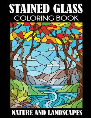 Stained Glass Coloring Book de Creative Coloring