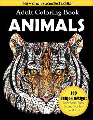 Animals Adult Coloring Book de Creative Coloring