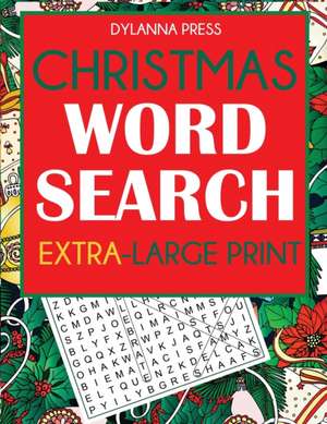 Christmas Word Search Extra-Large Print de Dylanna Press