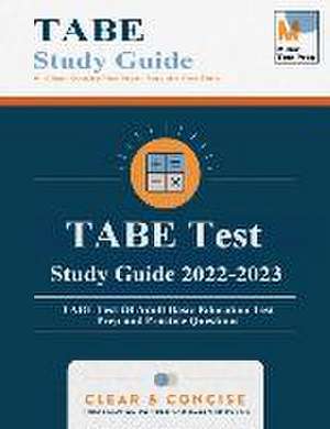 TABE Test Study Guide de Miller Test Prep