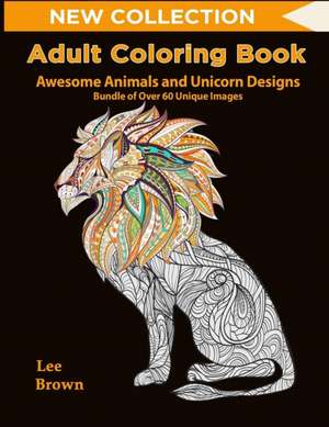 Adult Coloring Book de Lee Brown