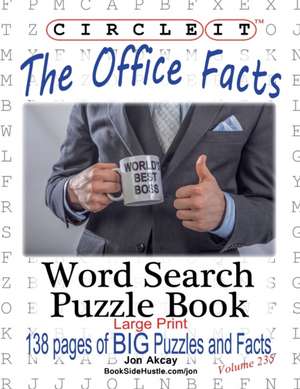 Circle It, The Office Facts, Word Search, Puzzle Book de Lowry Global Media Llc