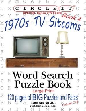 Circle It, 1970s Sitcoms Facts, Book 4, Word Search, Puzzle Book de Lowry Global Media Llc