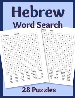 Hebrew Word Search de Sharon Asher