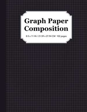 Graph Paper Composition Notebook de Math Wizo