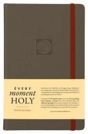 Every Moment Holy Prayer Journal-Grey de Douglas Kaine McKelvey