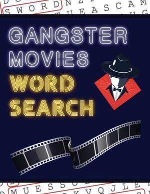 Gangster Movies Word Search de Makmak Puzzle Books