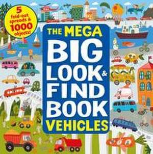 The Mega Big Look and Find Vehicles de Clever Publishing