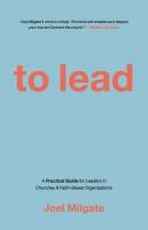 To Lead de Joel Milgate