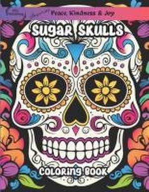 Sugar Skulls Coloring Book de Pkj Publishing