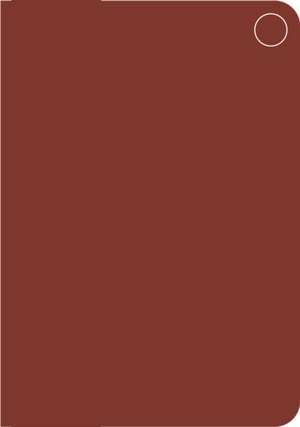 Garnet Pocket Blank Notebook de Goods for the Study