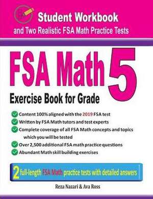 FSA Math Exercise Book for Grade 5 de Reza Nazari