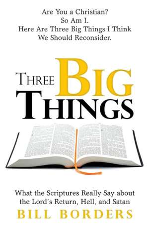 Three Big Things de Bill Borders