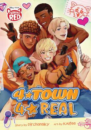 Disney and Pixar's Turning Red: 4*Town 4*Real: The Manga de Dirchansky