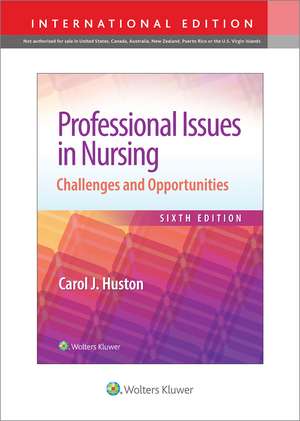 Professional Issues in Nursing de Dr. Carol Huston