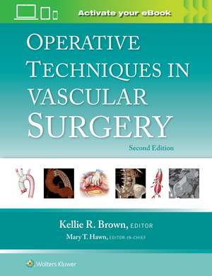 Operative Techniques in Vascular Surgery: Print + eBook with Multimedia de Kellie R. Brown M.D.