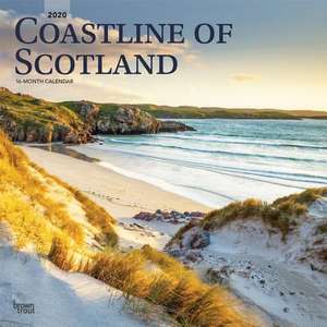 Coastline of Scotland - Die Küste Schottlands 2020 - 18-Monatskalender mit freier TravelDays-App de Inc Browntrout Publishers