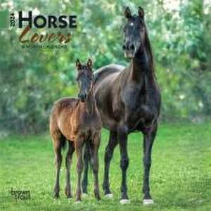 Horse Lovers 2024 Mini 7x7 de Browntrout