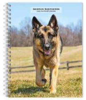 German Shepherds 2025 6 X 7.75 Inch Spiral-Bound Wire-O Weekly Engagement Planner Calendar New Full-Color Image Every Week de Browntrout