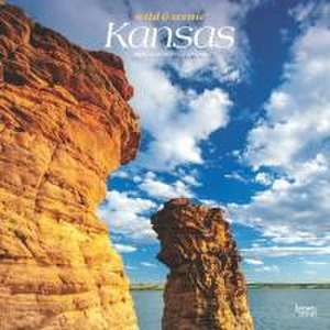 Kansas Wild & Scenic 2025 12 X 24 Inch Monthly Square Wall Calendar Plastic-Free de Browntrout