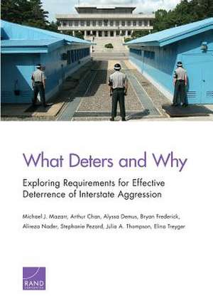 What Deters and Why de Michael J Mazarr
