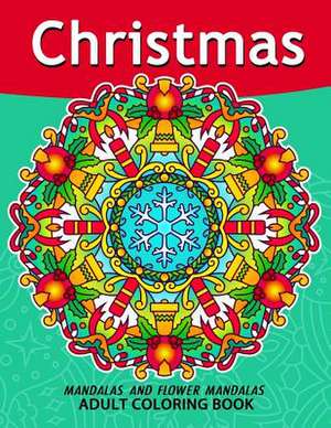 Christmas Mandala Adult Coloring Books de Balloon Publishing