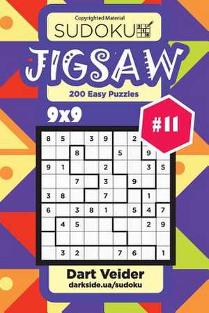 Sudoku Jigsaw - 200 Easy Puzzles 9x9 (Volume 11) de Veider, Dart