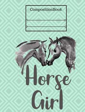 Horse Girl Composition Book - College Ruled de Creations, Rengaw