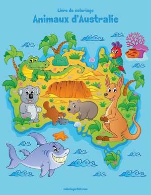 Livre de Coloriage Animaux D'Australie 1 de Nick Snels