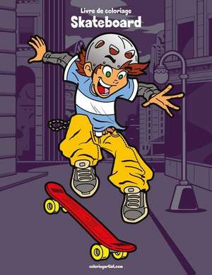 Livre de Coloriage Skateboard 1 de Nick Snels