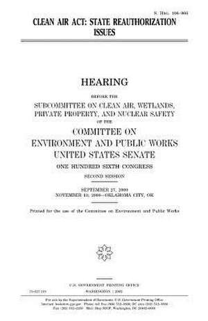 Clean Air ACT de United States Congress