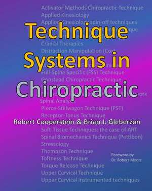 Technique Systems in Chiropractic de Cooperstein, Dr Robert