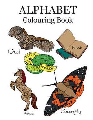 Alphabet Colouring Book de Fiona Cockwill