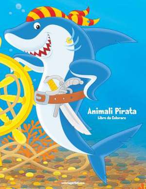 Animali Pirata Libro Da Colorare 1 de Nick Snels