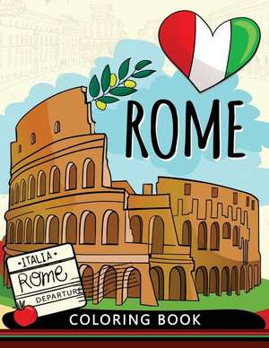 Rome Coloring Book de Balloon Publishing