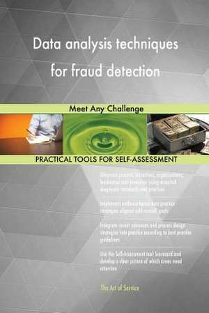 Data Analysis Techniques for Fraud Detection de Blokdyk, Gerardus